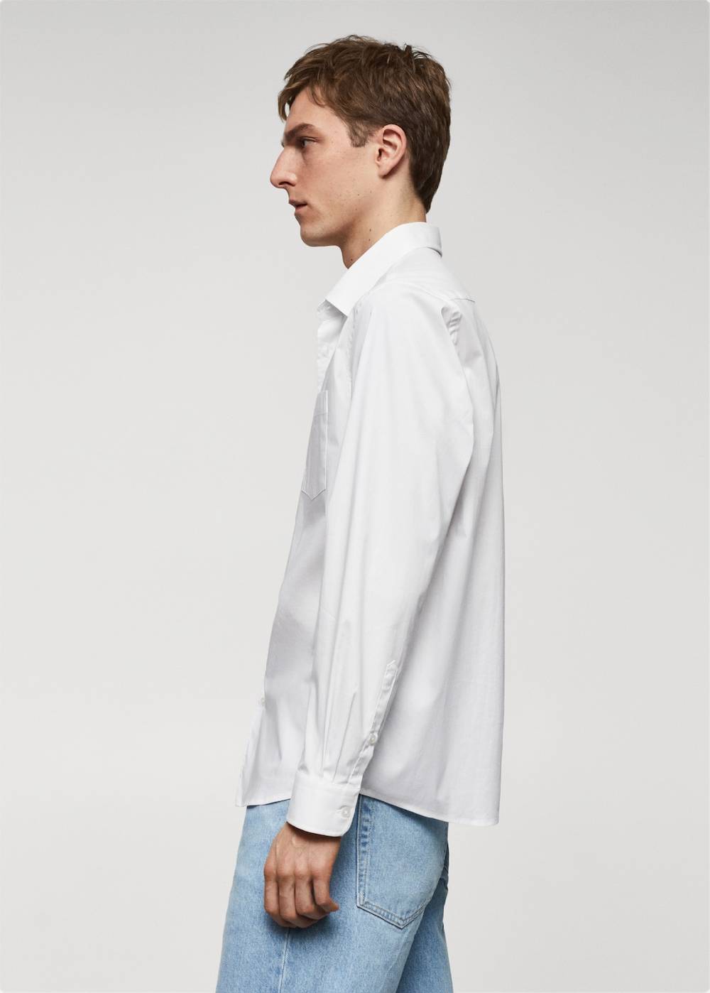 Mango Classic Fit-Hemd aus Popeline Nur für heute