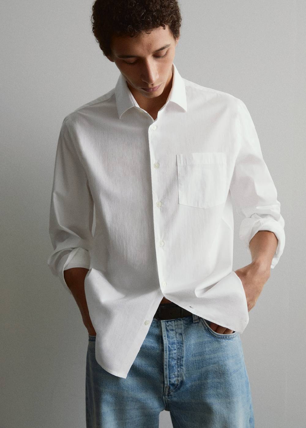 Mango Classic Fit-Hemd aus Popeline Nur für heute