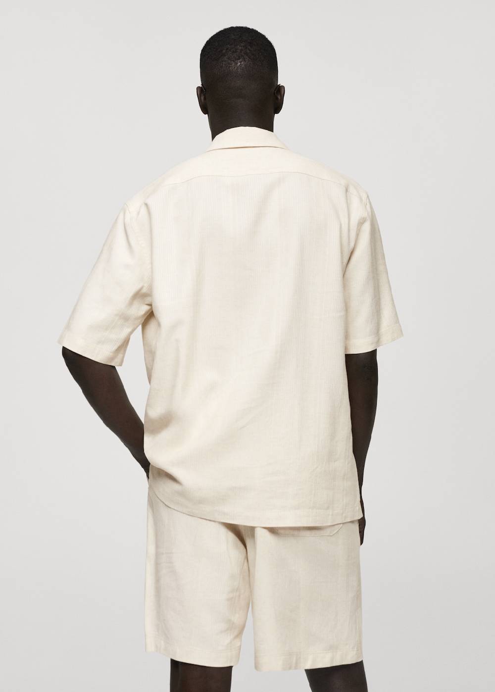 Mango Relaxed-Fit-Hemd aus Leinengemisch 50% Rabatt mit kostenlosem Versand