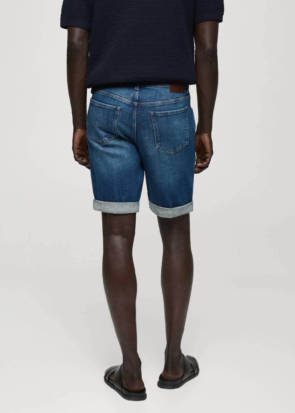 Mango Slim Fit-Jeans-Bermudashorts Clearance-Verkauf