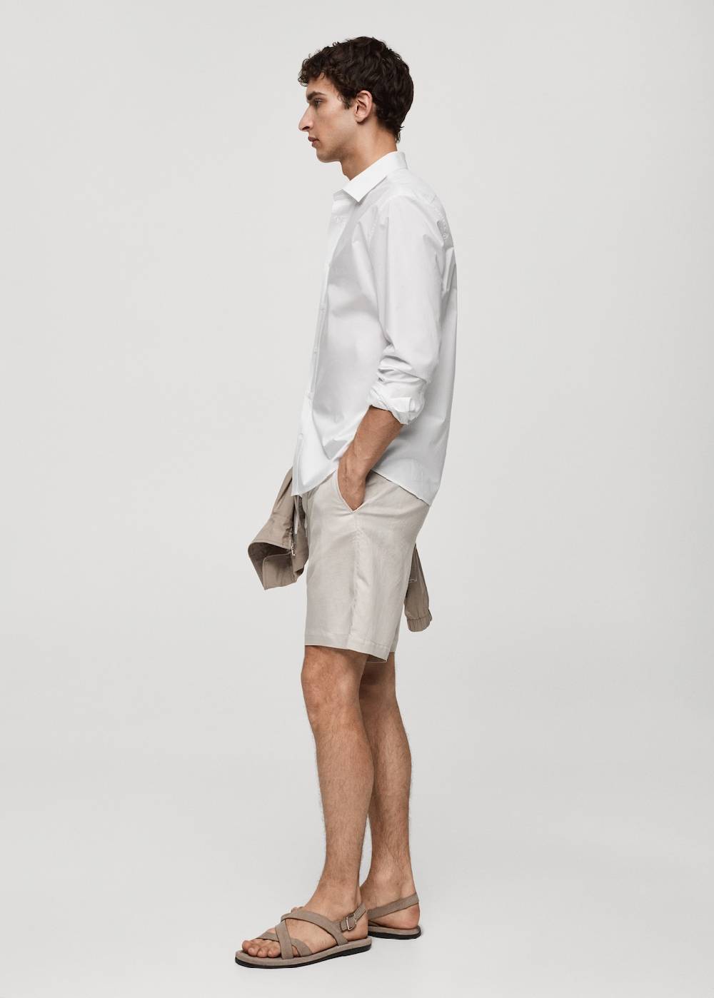 Mango Regular-Fit-Hemd aus 100 % Baumwolle Im Verkauf