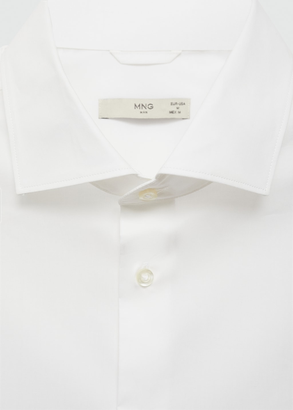 Mango Regular-Fit-Hemd aus 100 % Baumwolle Im Verkauf