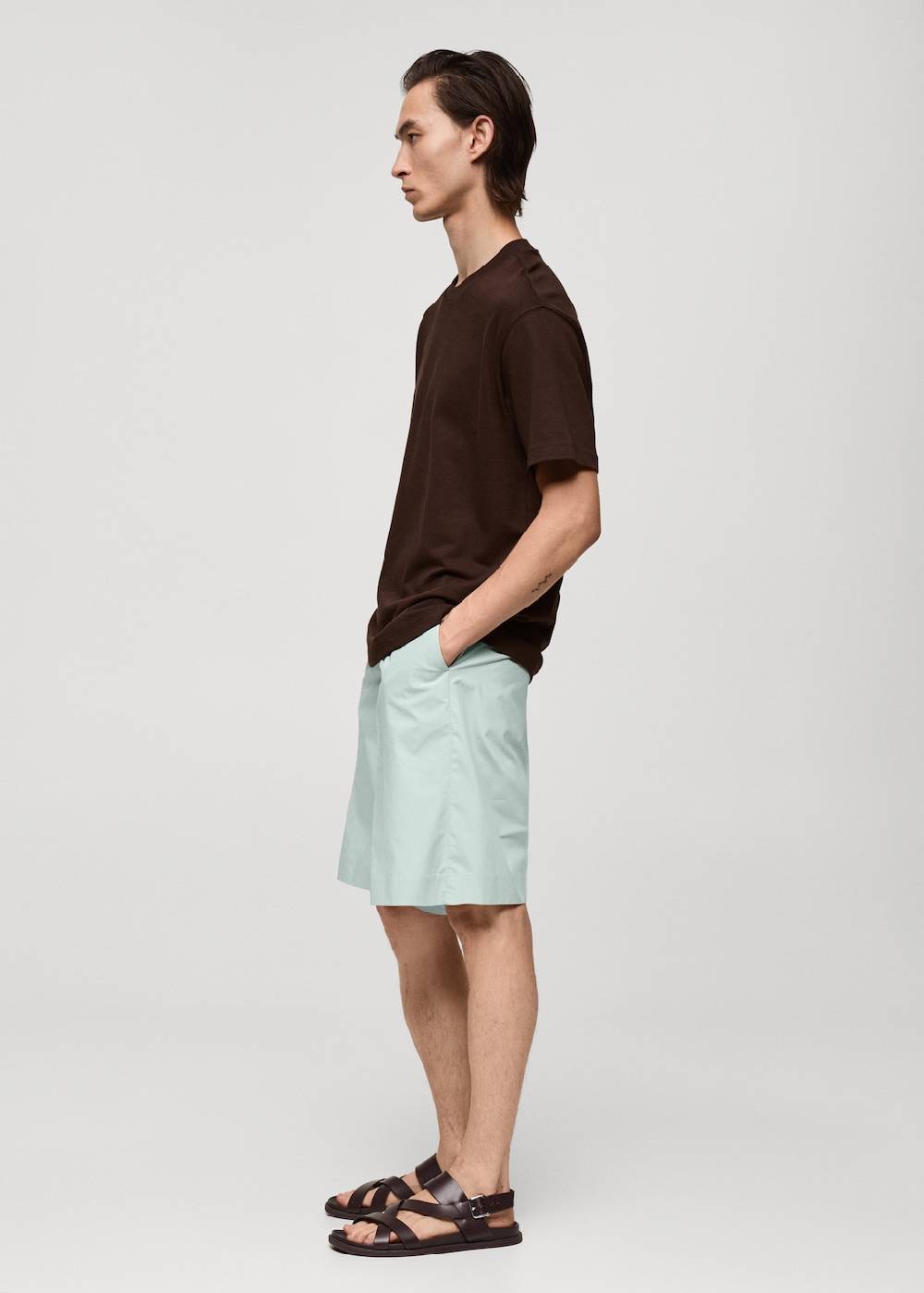 Mango Relaxed-Fit-T-Shirt aus 100 % Baumwolle Rabatte dieses Monats