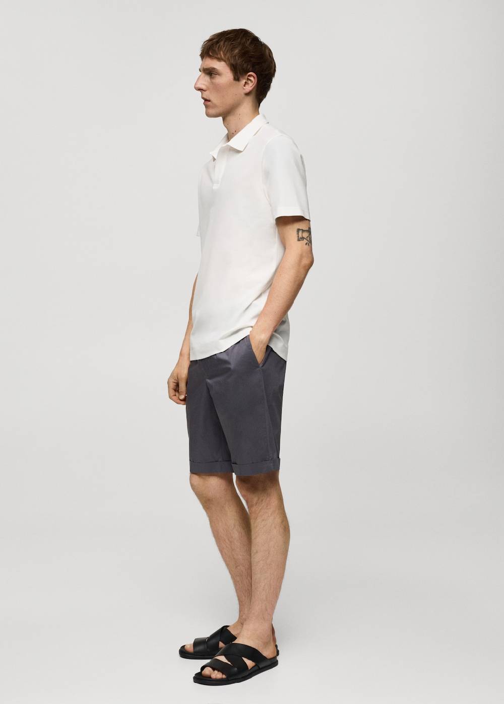 Mango Slim Fit-Poloshirt aus Baumwoll-Piqué 2025
