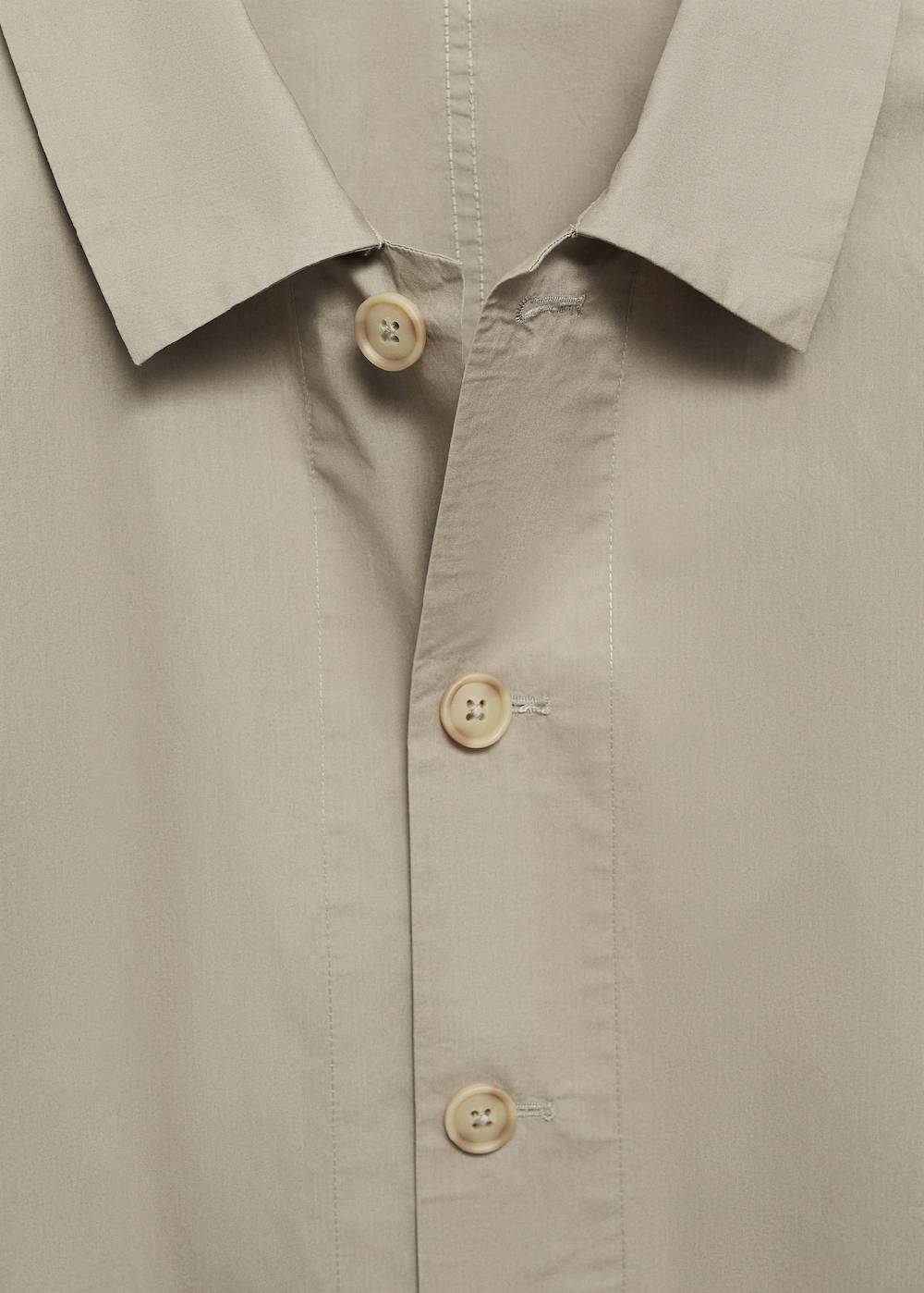 Mango Overshirt aus 100 % Baumwoll-Popeline Online