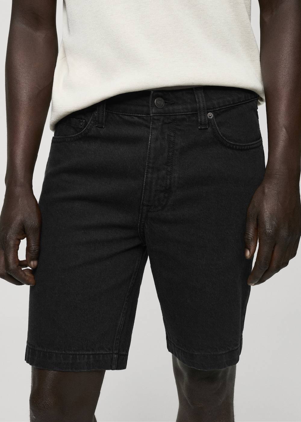 Mango Regular Fit-Bermudashorts aus Jeans Verkauf
