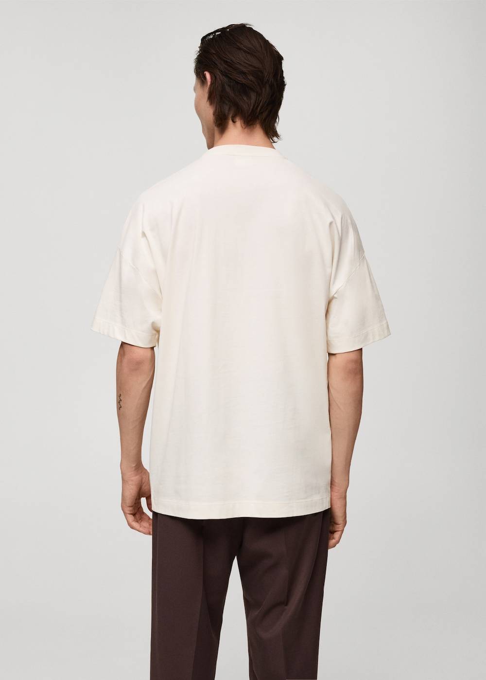 Mango Oversized-T-Shirt aus 100 % Baumwolle Angebote