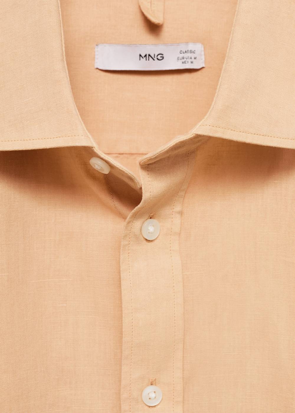 Mango Classic Fit-Leinenhemd Günstig kaufen
