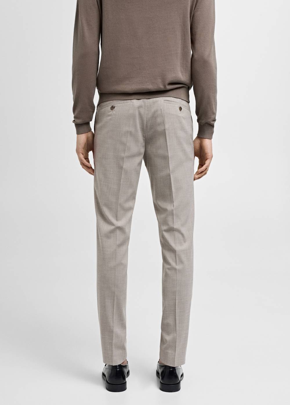 Mango Super Slim Fit-Anzughose aus Stretchstoff Großer Ausverkauf