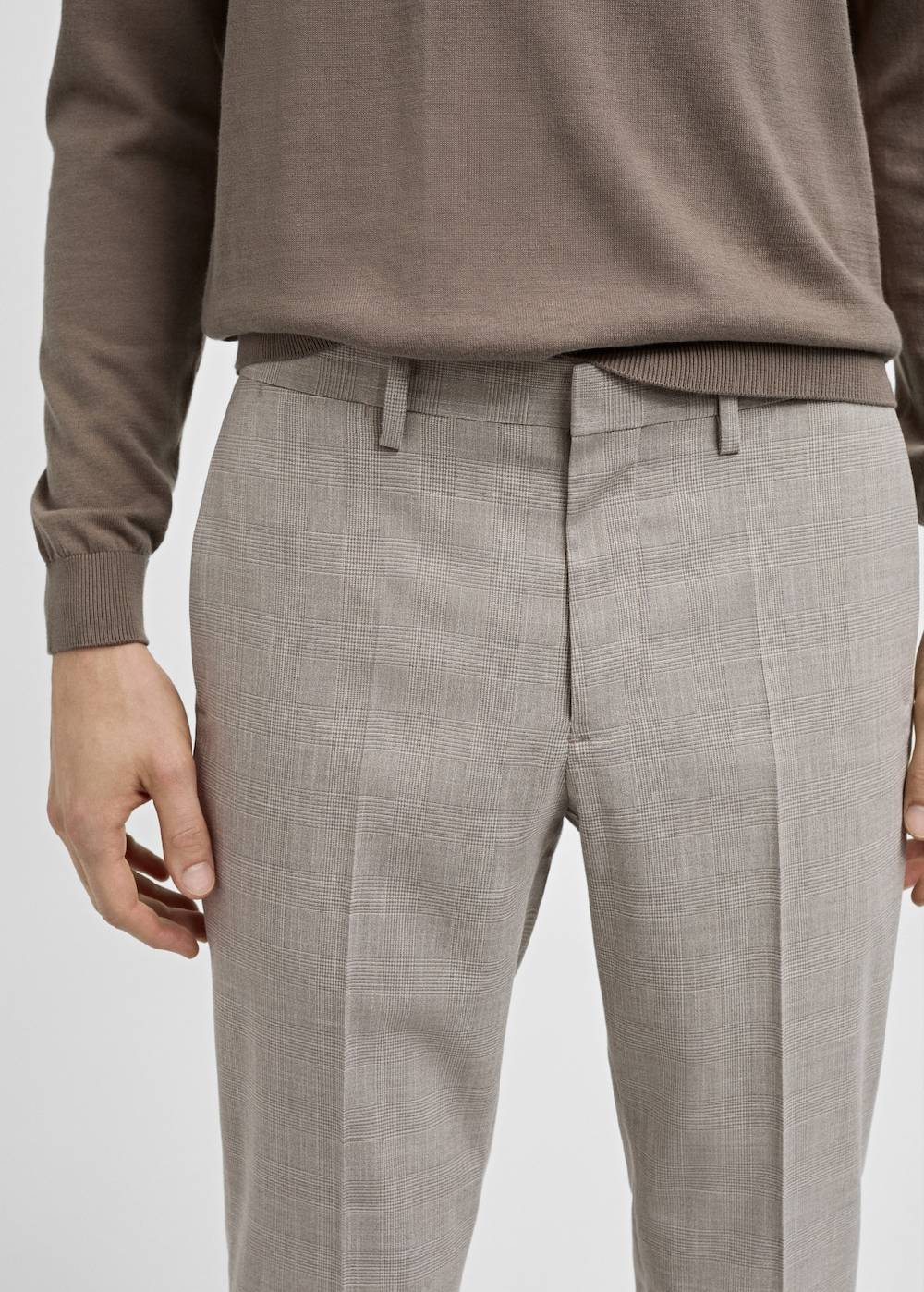 Mango Super Slim Fit-Anzughose aus Stretchstoff Großer Ausverkauf