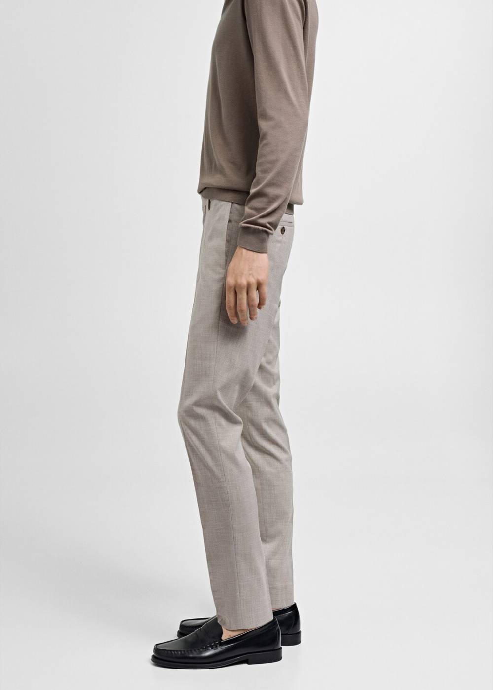 Mango Super Slim Fit-Anzughose aus Stretchstoff Großer Ausverkauf