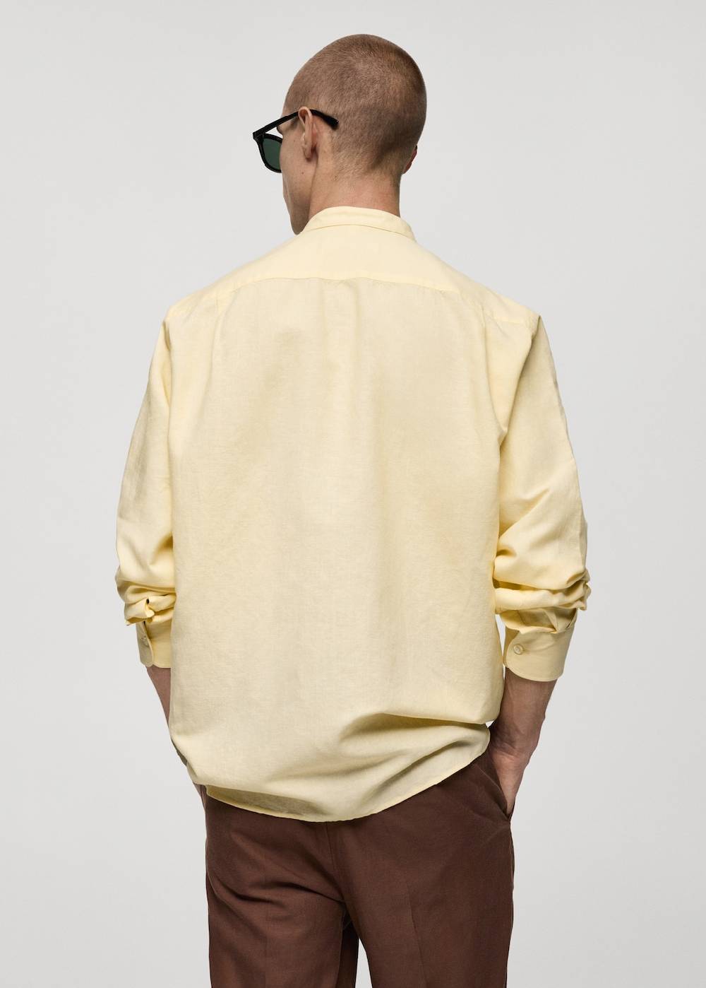 Mango Classic Fit-Leinenhemd Weihnachtsangebot