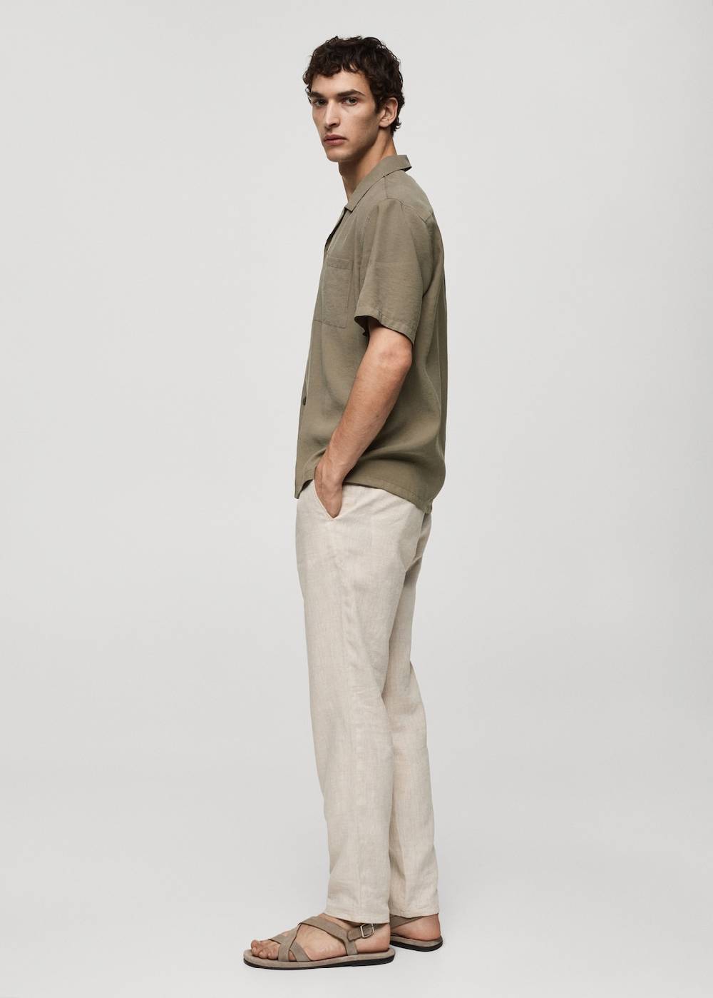 Mango Regular-Fit-Hemd aus Baumwolle und Modal Vatertagsangebot