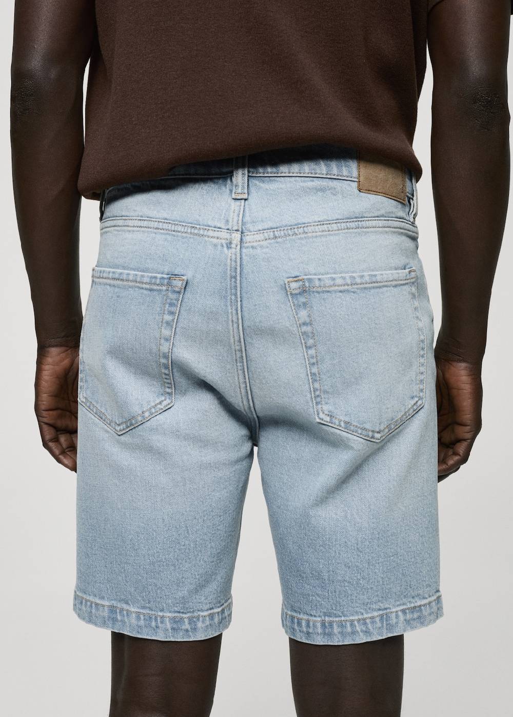 Mango Regular Fit-Bermudashorts aus Jeans Valentinstagsangebot