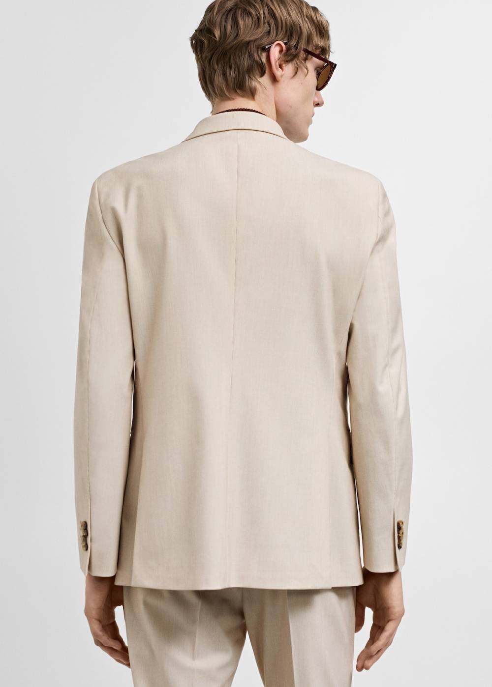 Mango Slim Fit-Anzugsakko aus Stretchbaumwolle Top Angebot