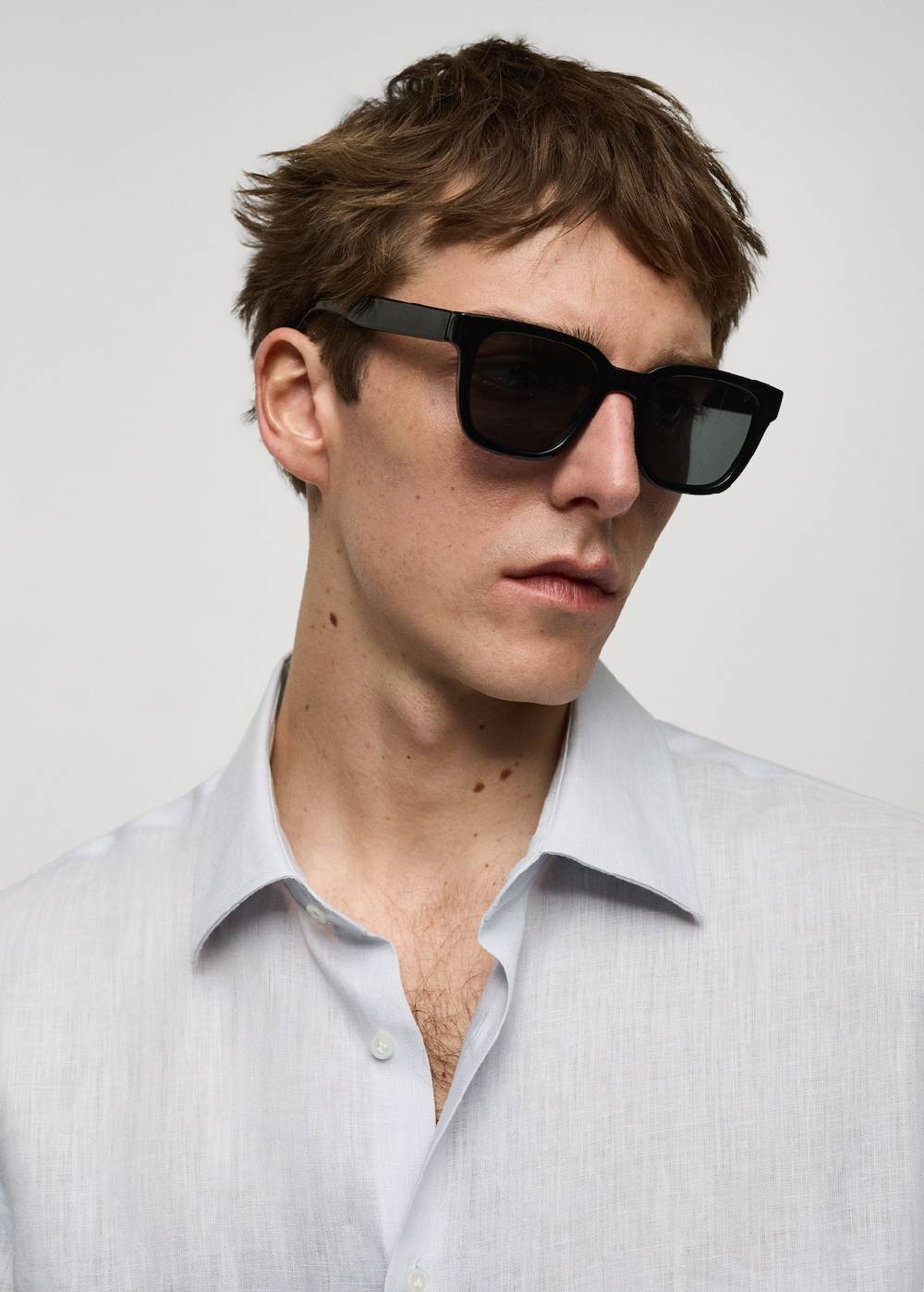 Mango Regular Fit-Hemd aus 100 % Leinen Blitzangebot