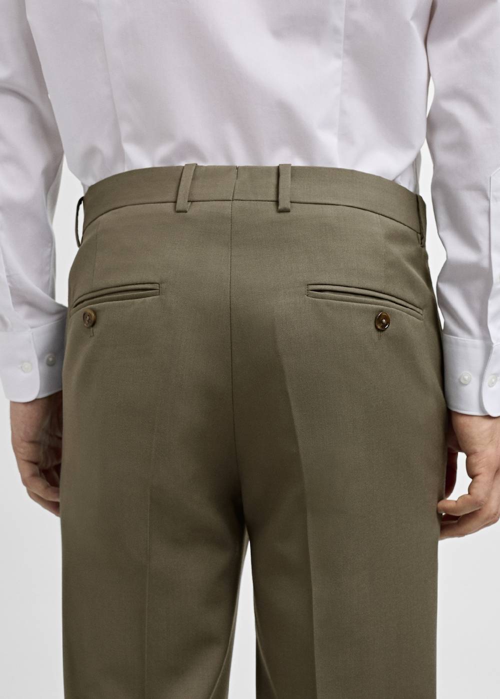 Mango Slim-Fit-Anzughose aus 100 % Schurwolle Tägliche Deals