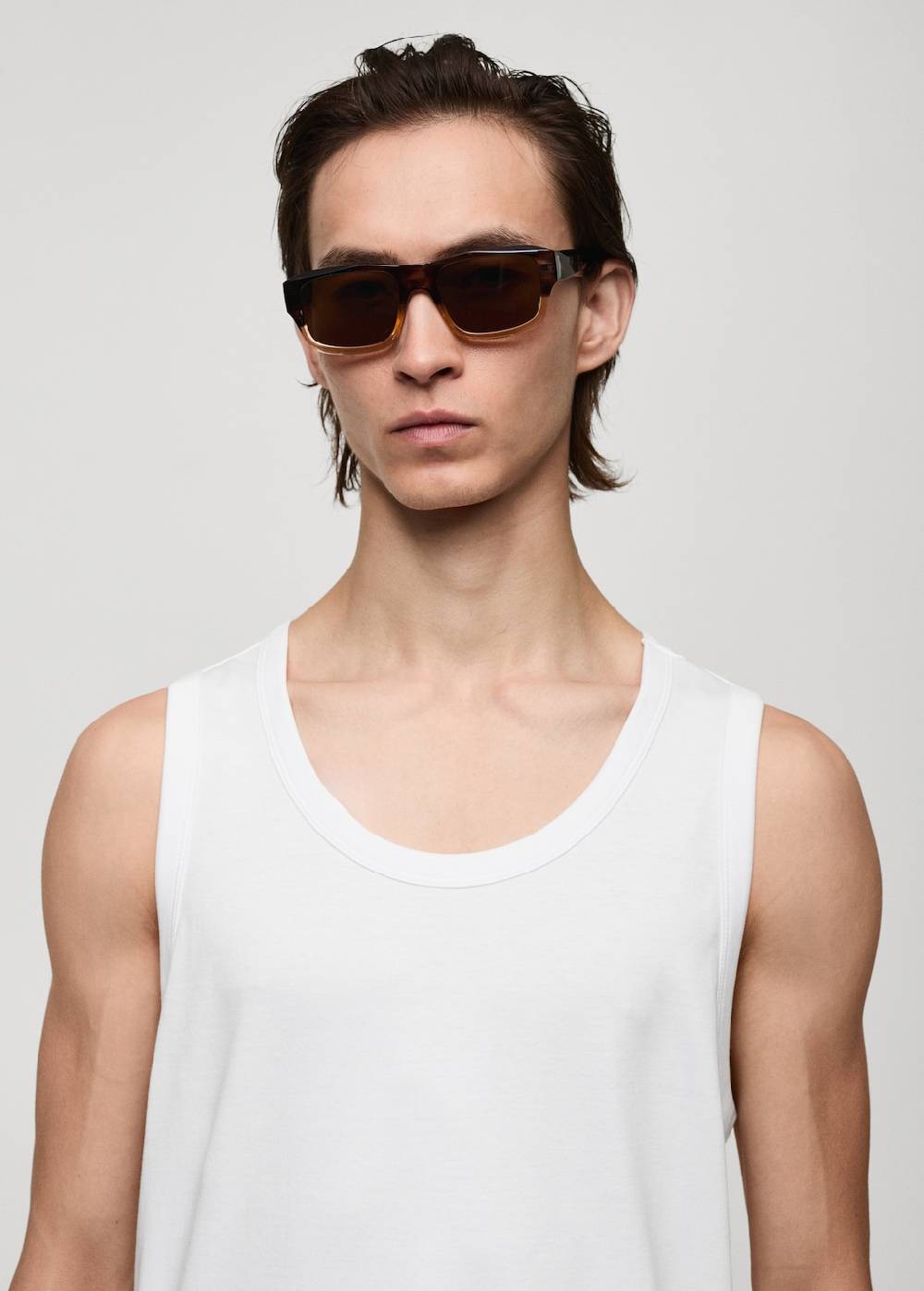 Mango Träger-T-Shirt aus 100 % Baumwolle Sonderangebote