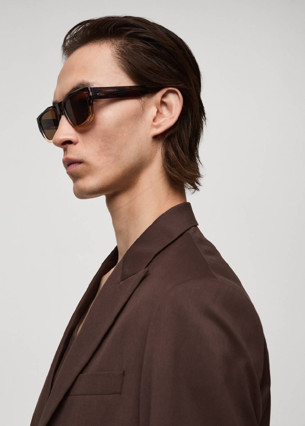Mango Sonnenbrille mit Gestell im Farbverlauf Super Sparpreis