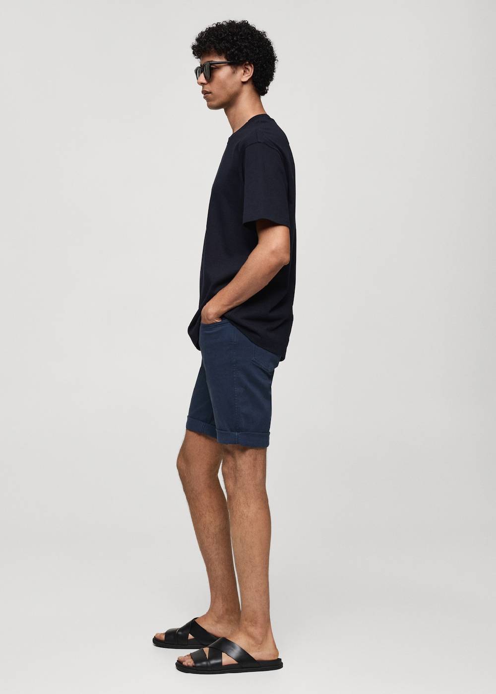 Mango Slim Fit-Jeans-Bermudashorts Wochenangebot