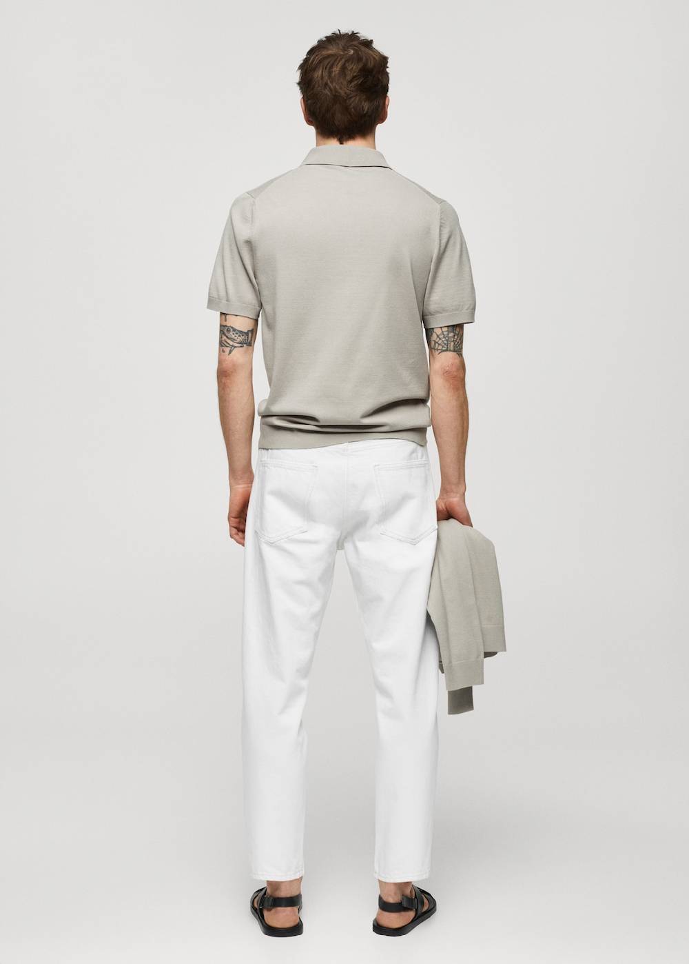 Mango Feinstrick-Poloshirt Letzte 2 Tage