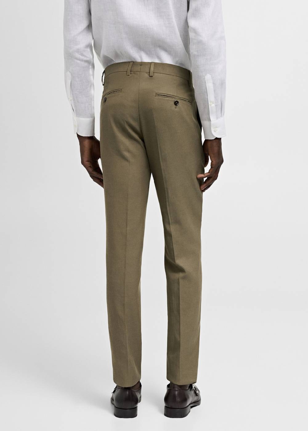 Mango Tencel™ Slim-Fit-Anzughose mit Abnähern Bis zu 50% Rabatt