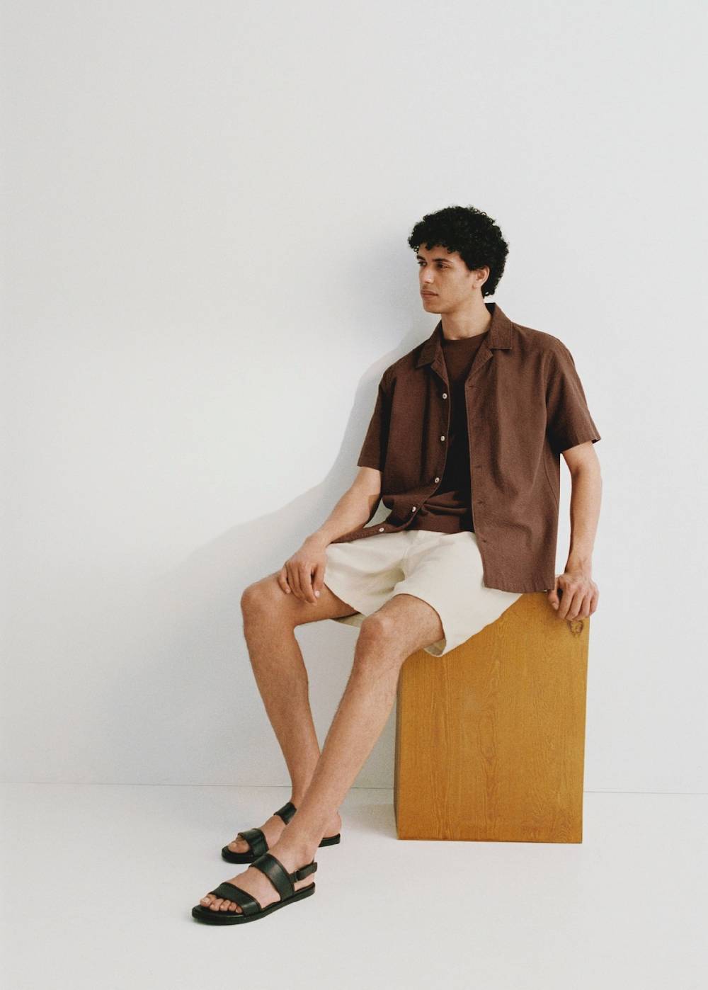 Mango Baumwoll-Bermudashorts mit Kordelzug Bis zu 65% Rabatt