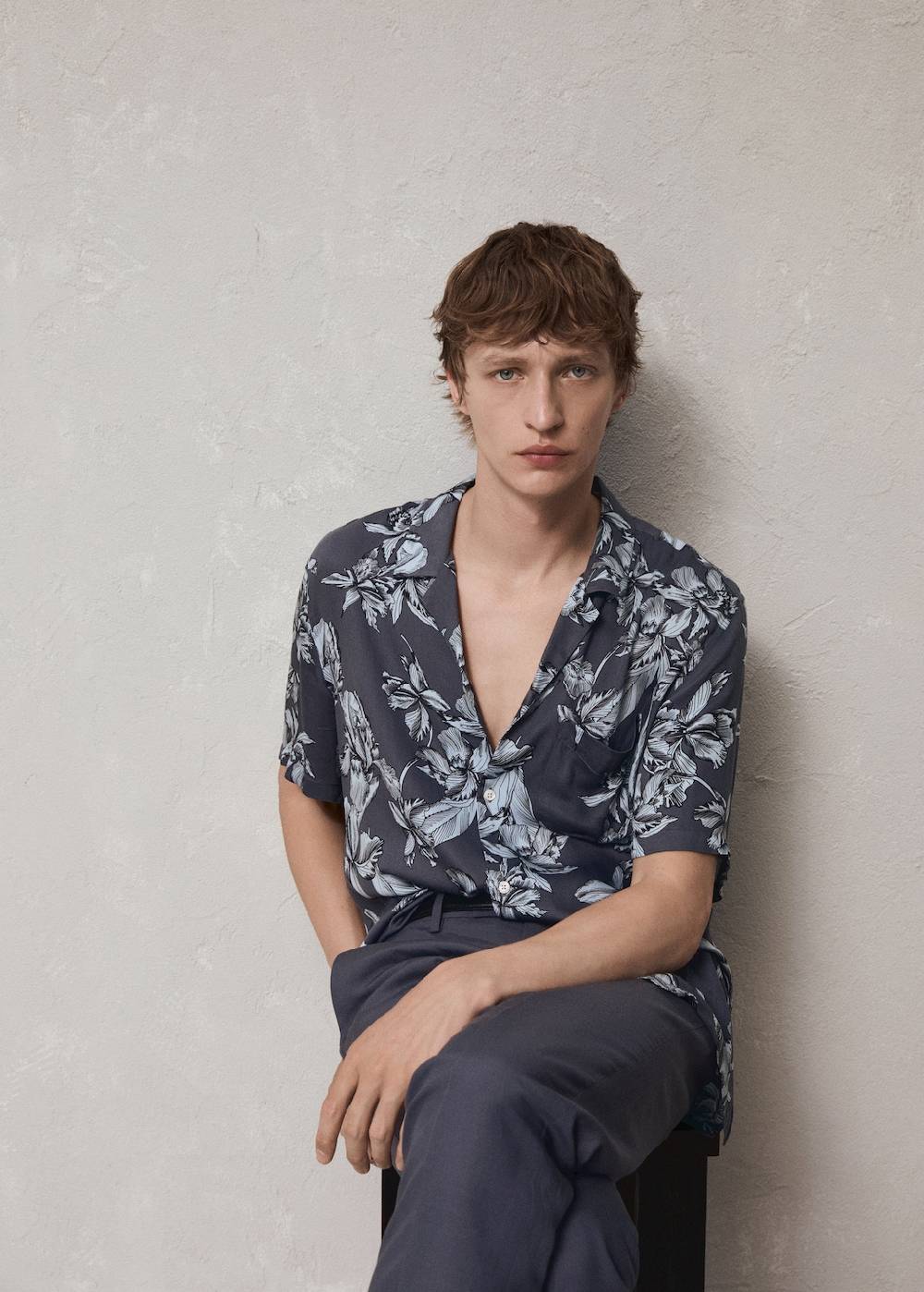 Mango Regular Fit-Hemd mit Hawaiiprint Bis zu 55% Rabatt