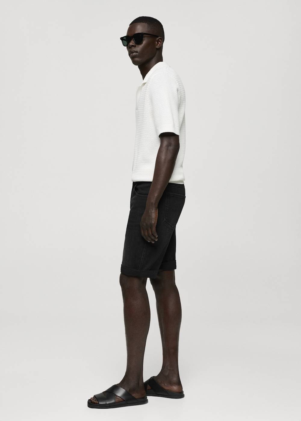 Mango Slim Fit-Jeans-Bermudashorts Discount Store für neue Produkte