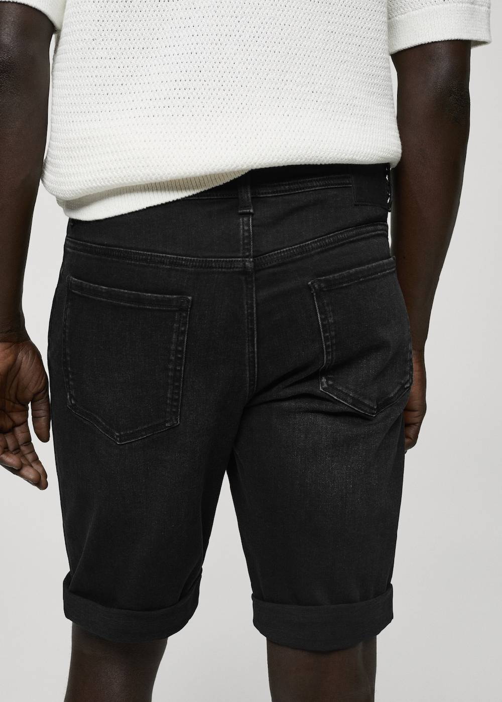 Mango Slim Fit-Jeans-Bermudashorts Discount Store für neue Produkte