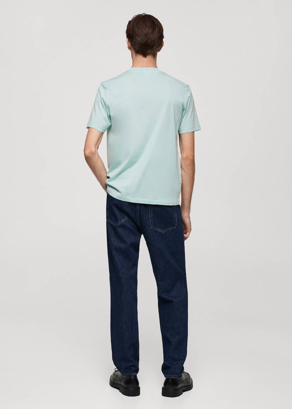 Mango Slim-Fit-T-Shirt aus 100 % Baumwolle Riesige Rabatte