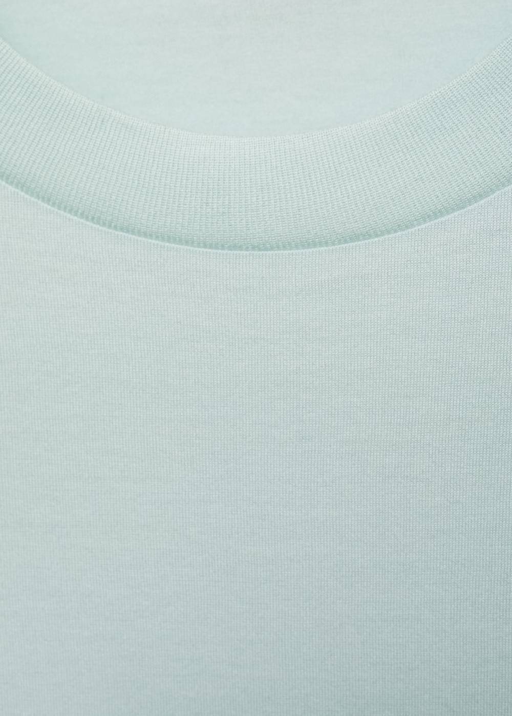 Mango Slim-Fit-T-Shirt aus 100 % Baumwolle Riesige Rabatte