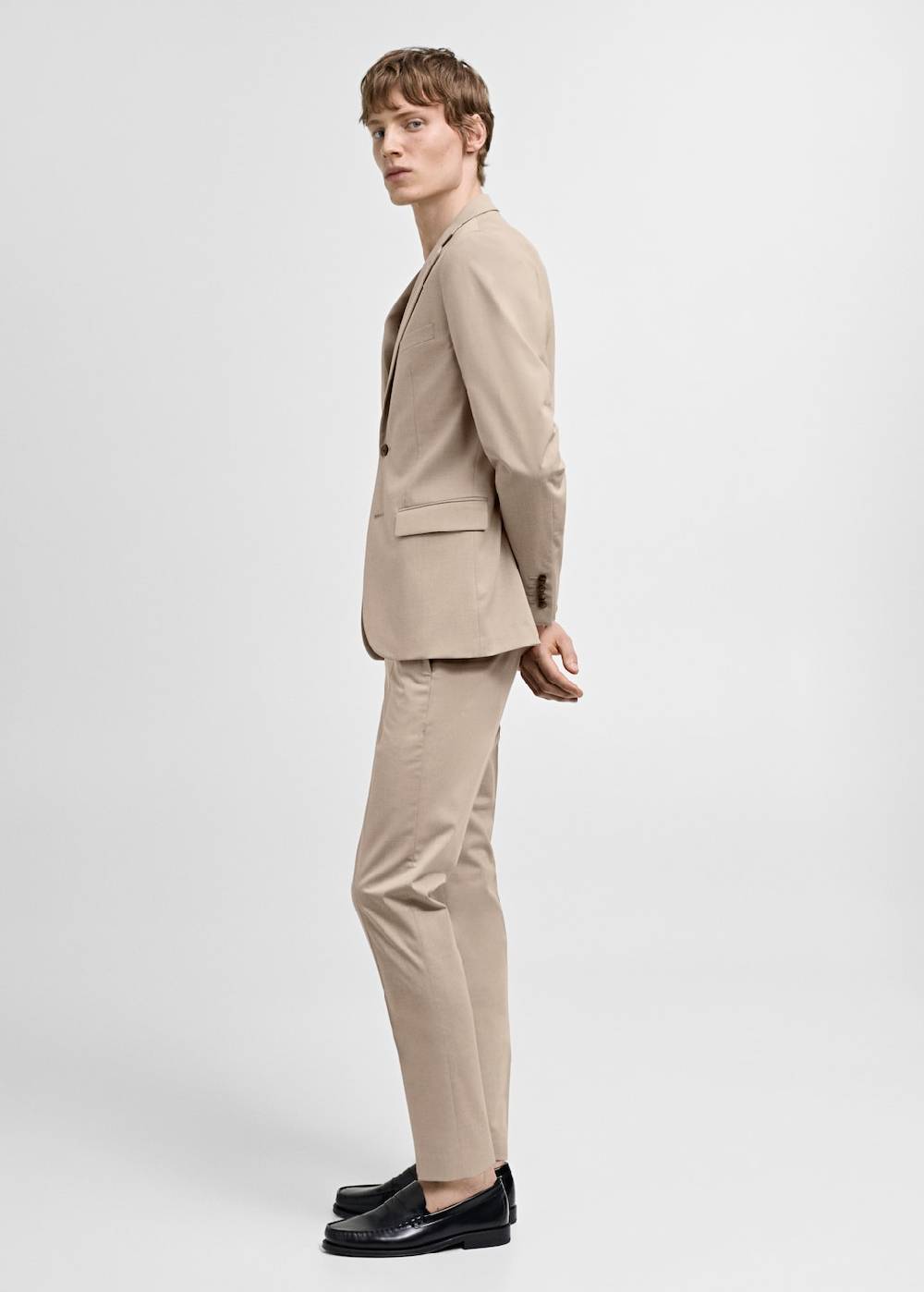 Mango Super Slim Fit-Anzugsakko aus Stretchgewebe 50% Rabatt mit kostenlosem Versand