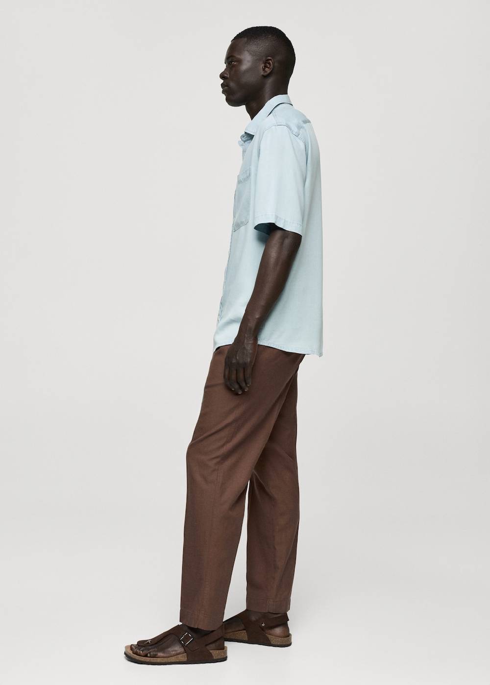 Mango Regular-Fit-Hemd aus 100 % Tencel Fabrikladen