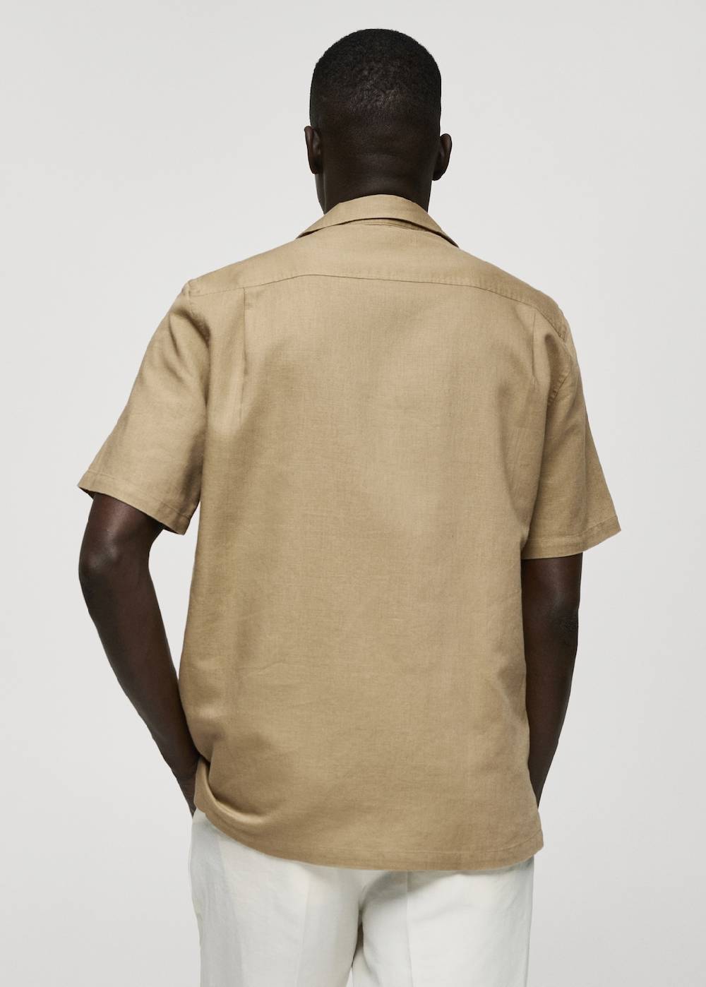 Mango Regular Fit-Hemd aus Leinen mit Baumwolle Begrenzt auf 3 Tage