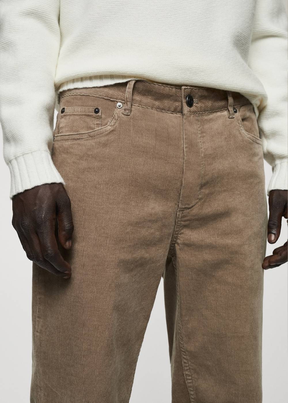 Mango Slim Fit-Feincordhose zollfrei