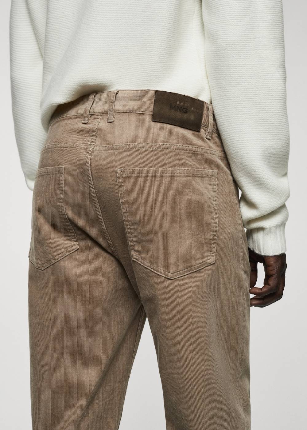 Mango Slim Fit-Feincordhose zollfrei