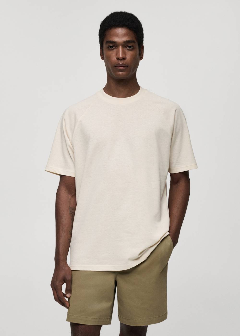 Mango Relaxed Fit-T-Shirt aus Baumwolle 50% Rabatt für begrenzte Zeit