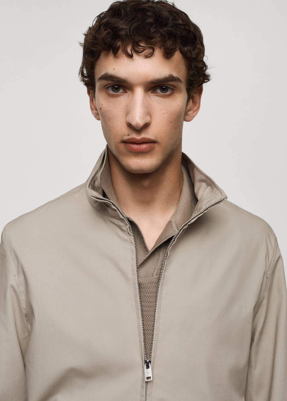 Mango Lyocell-Jacke mit Reißverschluss Meist gekauft