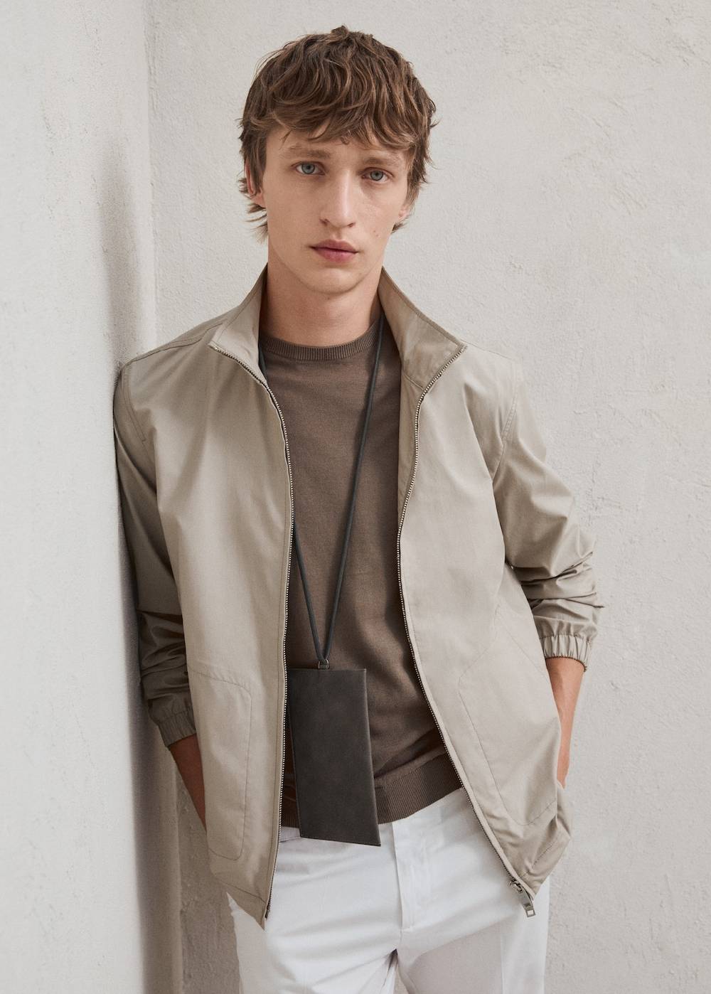Mango Lyocell-Jacke mit Reißverschluss Meist gekauft