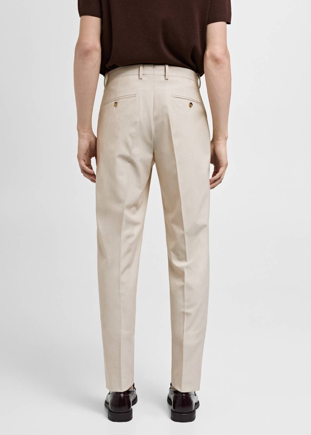 Mango Slim Fit-Anzughose aus Stretchstoff Blitzverkäufe
