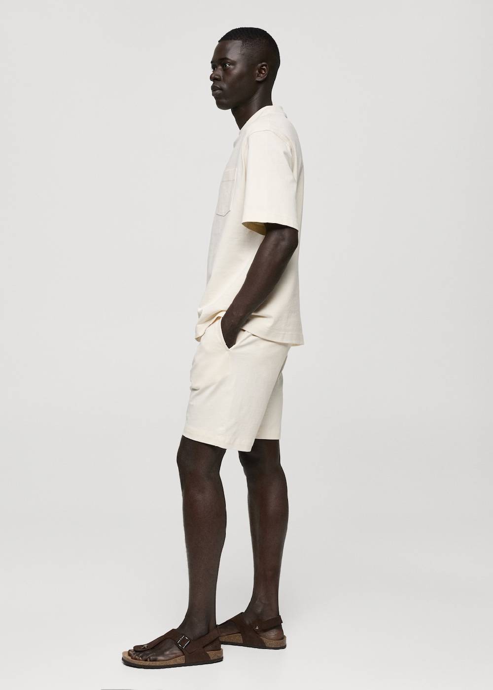 Mango Bermudashorts aus 100 % Baumwolle mit Kordel Limitierter Zeitrabatt