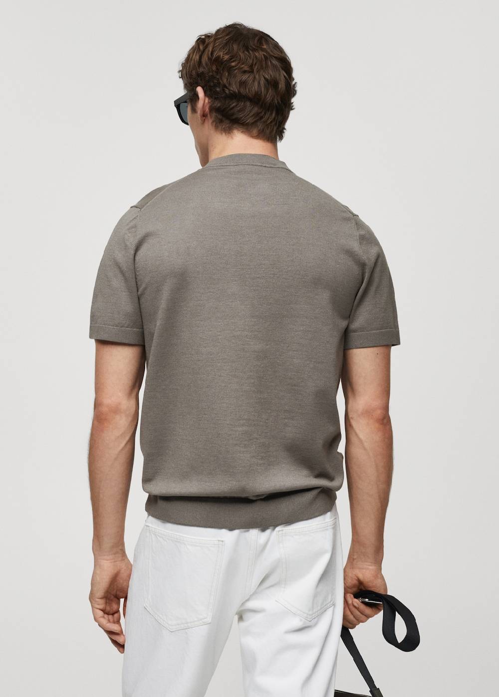 Mango Shirt aus Feinstrick Flash Sale