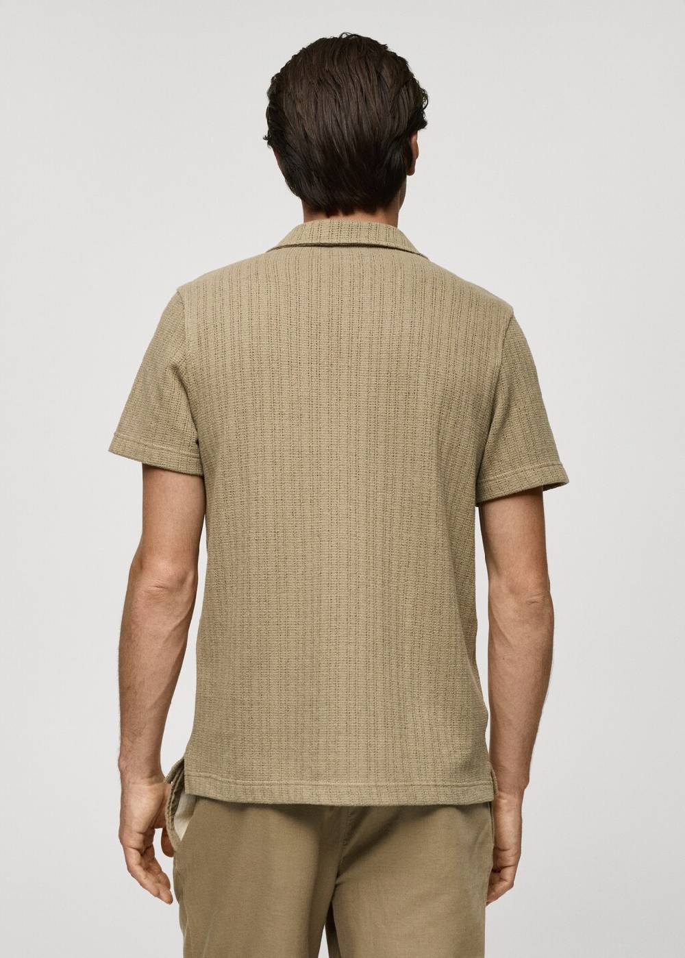 Mango Regular Fit-Strickhemd Exklusivangebot