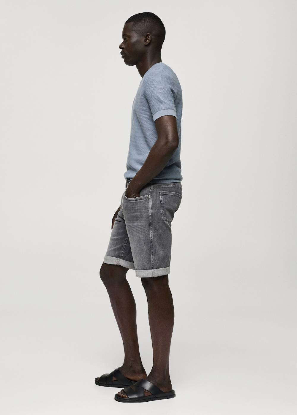 Mango Slim Fit-Jeans-Bermudashorts Cyber Monday