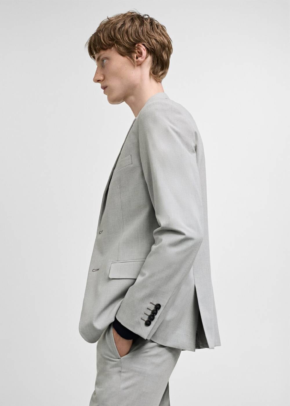 Mango Super Slim Fit-Anzugsakko aus Stretchgewebe Osterangebot