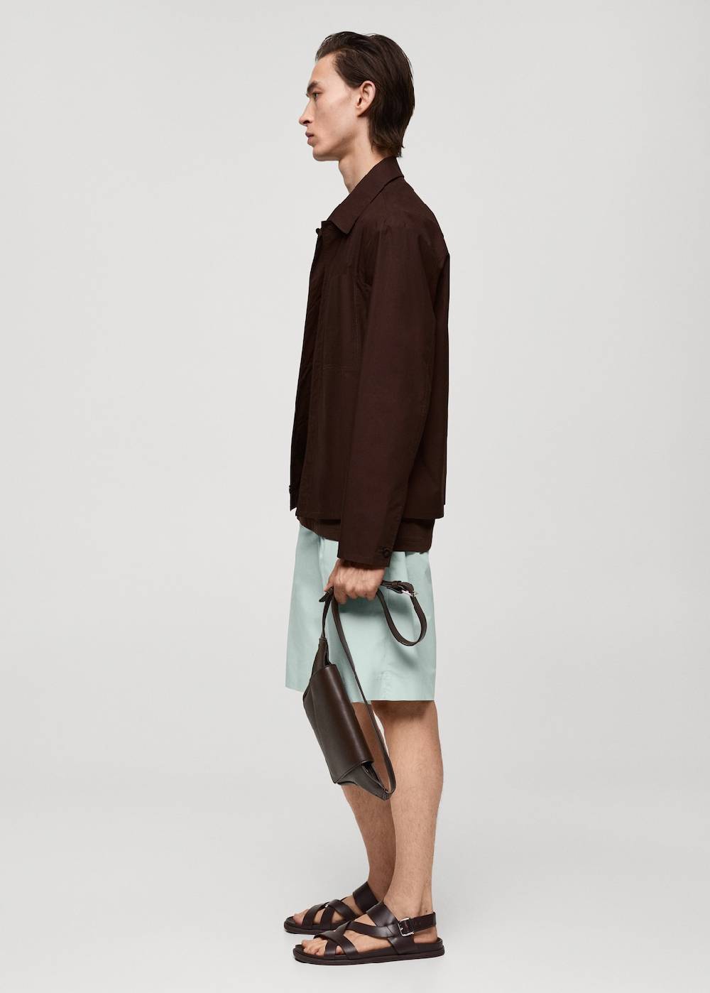 Mango Relaxed Fit-Bermudashorts mit Abnähern Muttertagsangebot