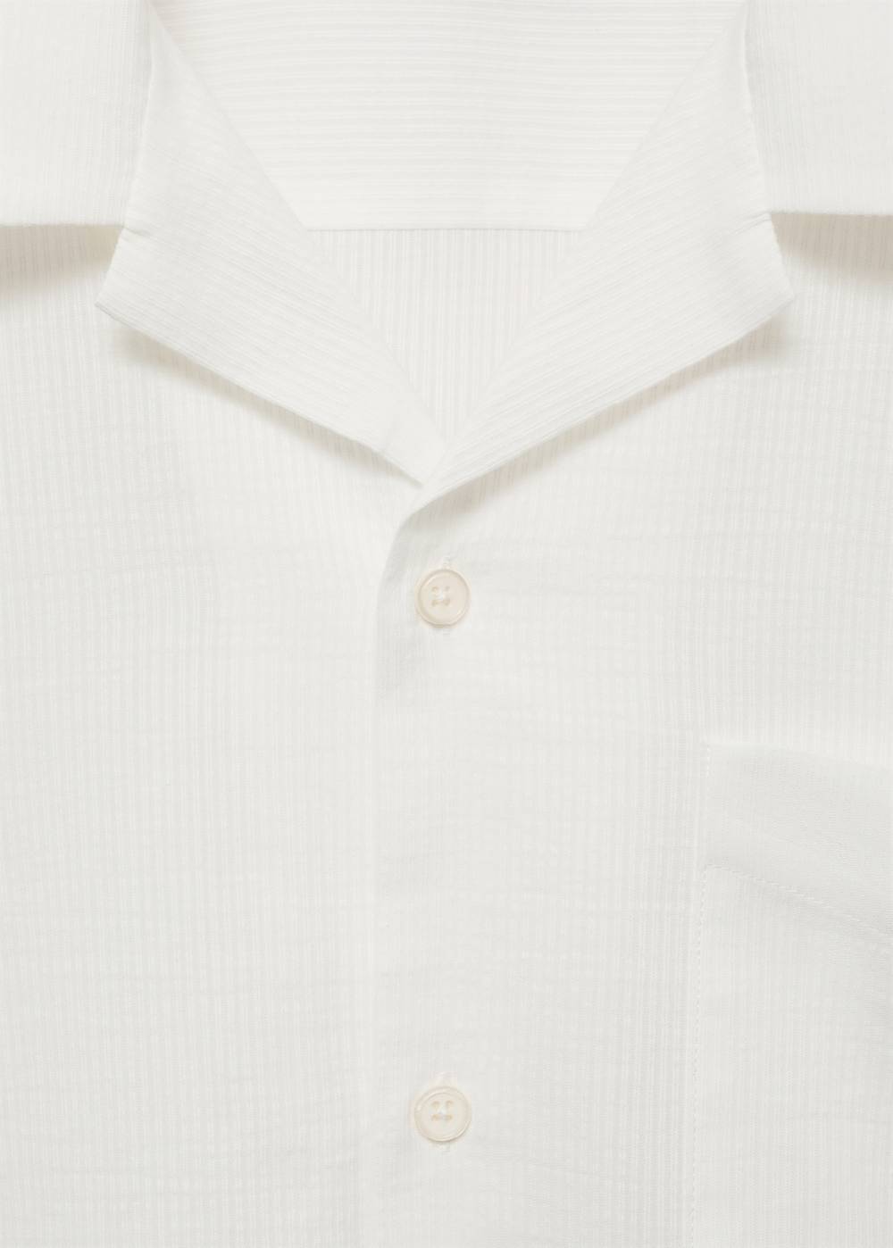 Mango Regular-Fit-Hemd aus 100 % Seersucker-Baumwolle Top Angebot