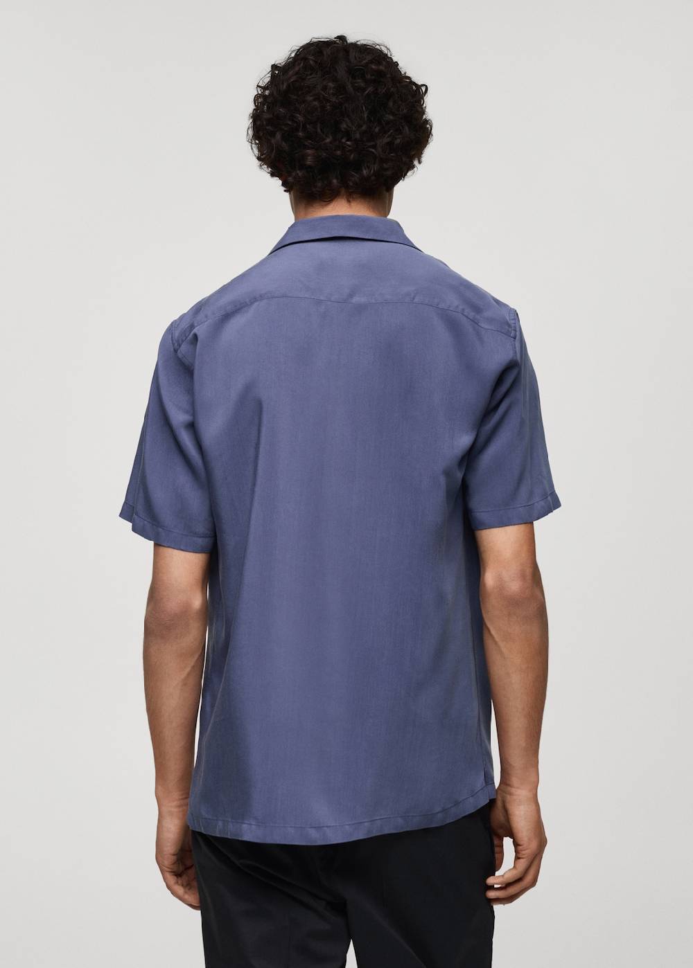 Mango Regular-Fit-Hemd aus 100 % Tencel Neueste Mode