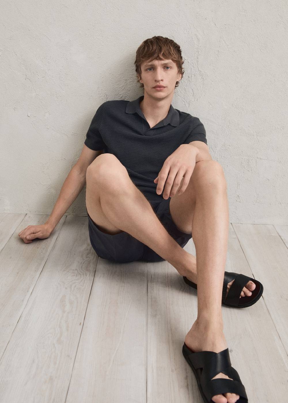 Mango Bermudashorts aus Baumwolle mit Bundfalten Blitzangebot